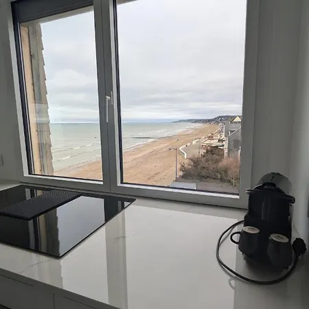 Appartement Le Grand Large, Spacieux F3 Vue Exceptionnelle Avec Parking Villers-sur-Mer