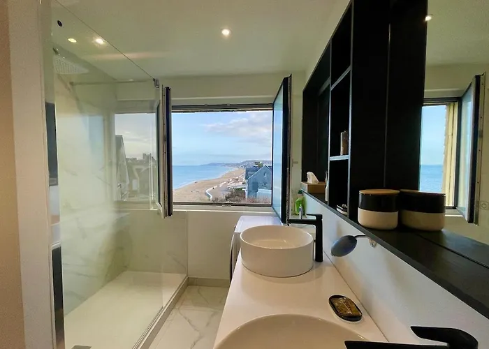 Le Grand Large, Spacieux F3 Vue Exceptionnelle Avec Parking Appartamento *