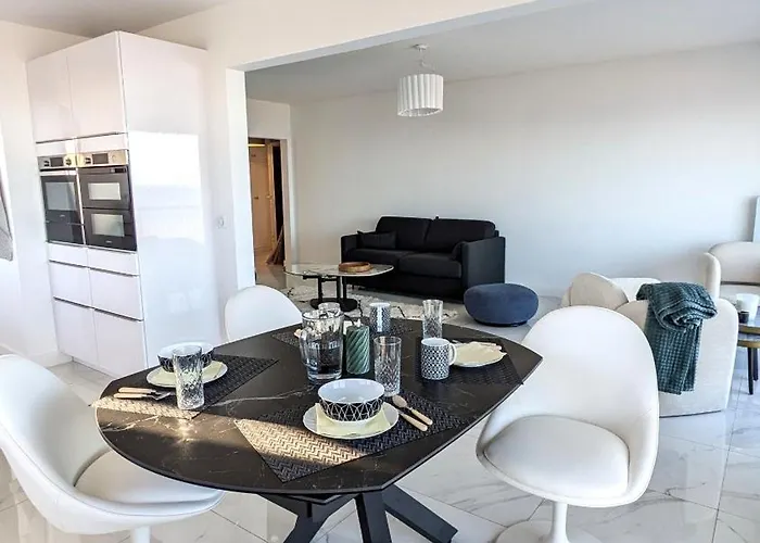 Le Grand Large, Spacieux F3 Vue Exceptionnelle Avec Parking *